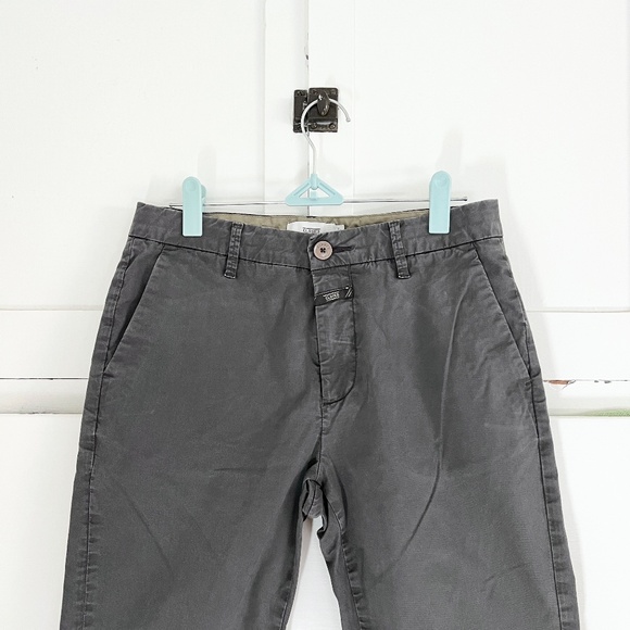 CLOSED Baker Chino Pants Charcoal Grey Size 26 - Picture 2 of 6